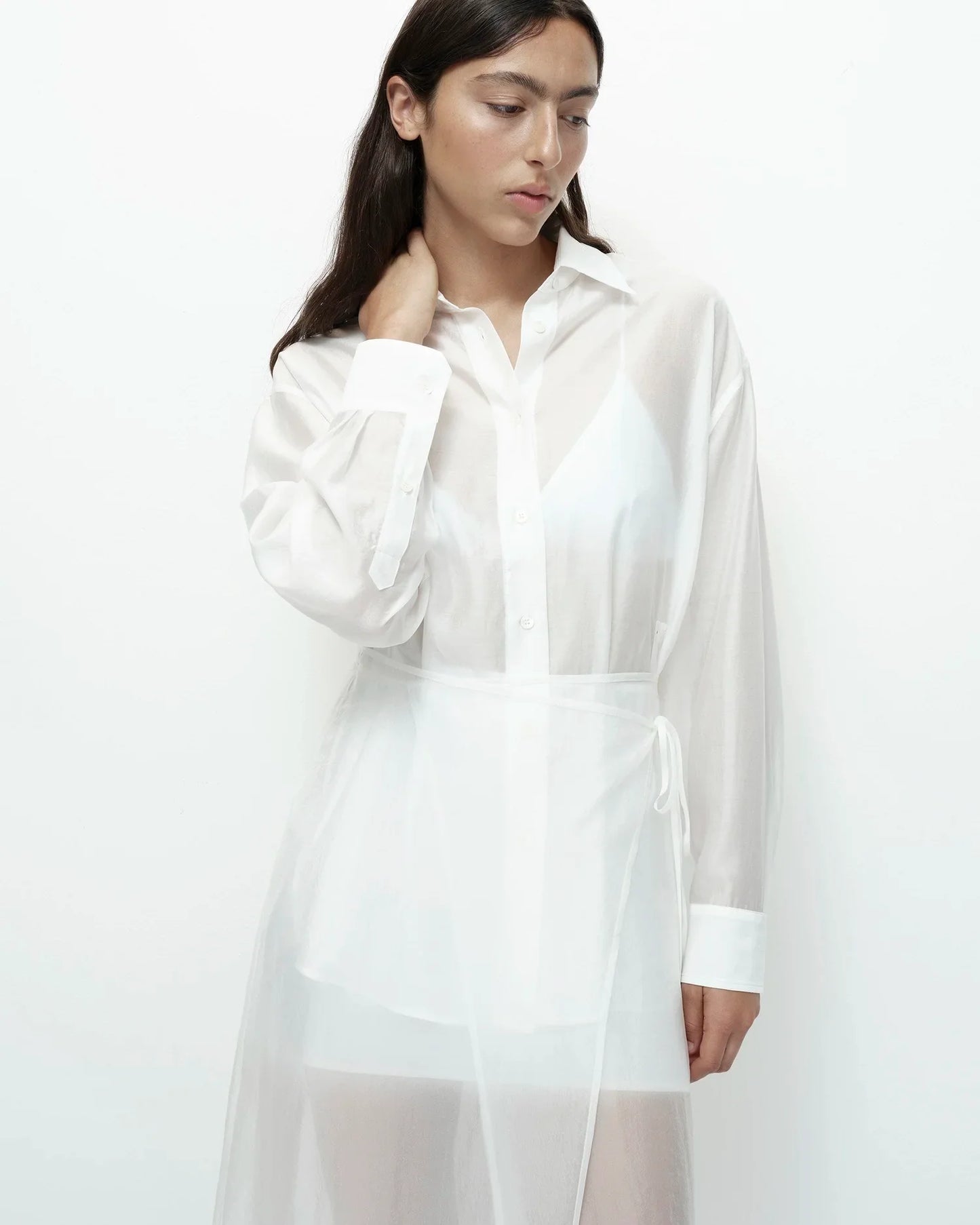 MIJEONG PARK Organza Wrap Skirt