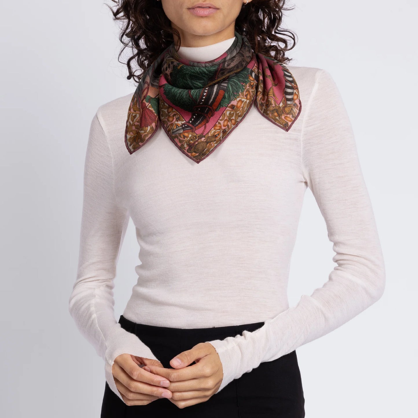 SABINA SAVAGE The Fool Square Scarf