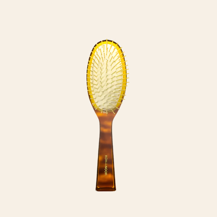 KOH-I-NOOR Jaspe Pneumatic Gold Pin Oval Brush
