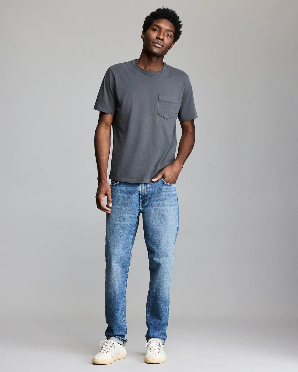 BILLY REID Black Washed Tee