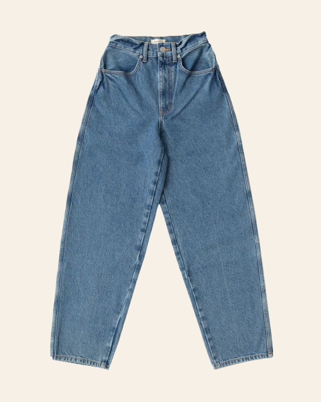 JAMES STREET 90s Washed Blue Baggy Jeans