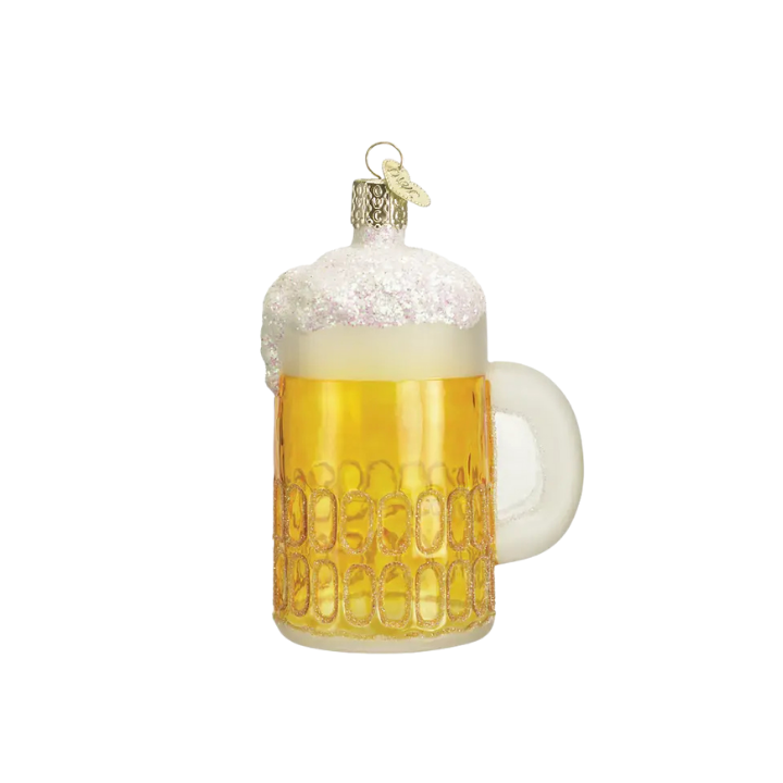 OLD WORLD CHRISTMAS Mug of Beer Ornament