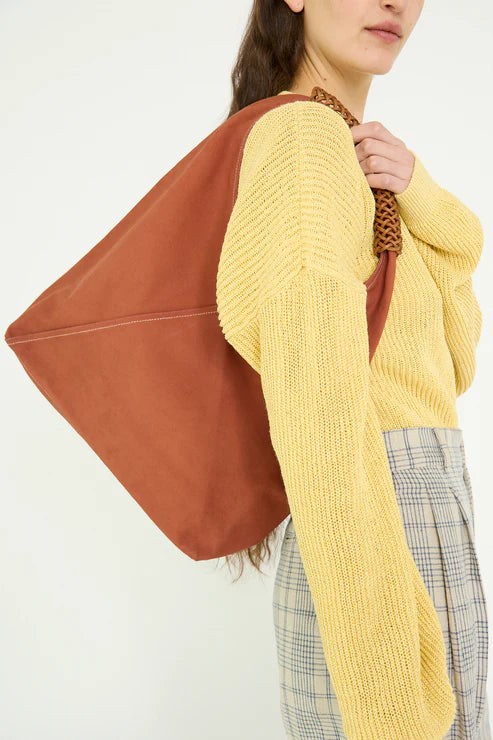 KAMARO'AN Naturally Dyed Triangle Bag 58