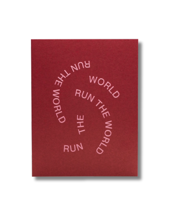 SHORT TALK Run the World Card