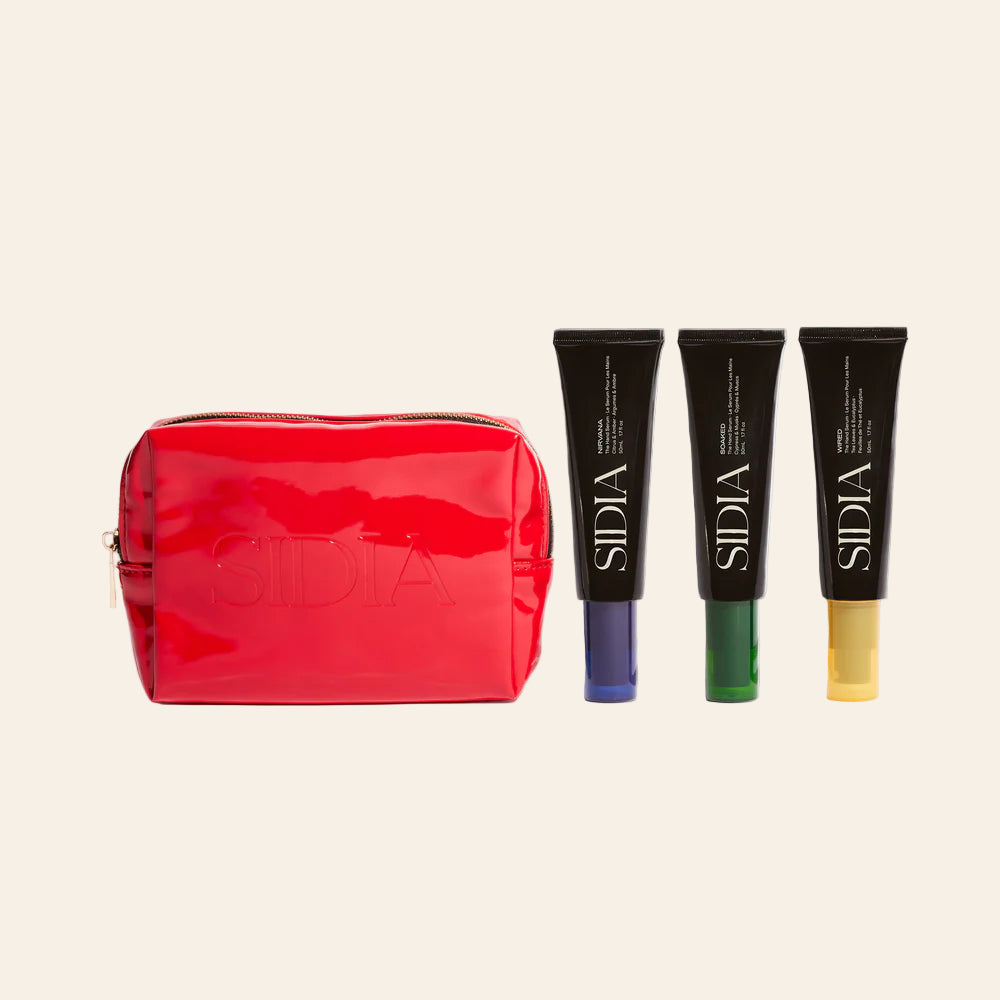SIDIA Makeup Bag - Hand Serum Trio