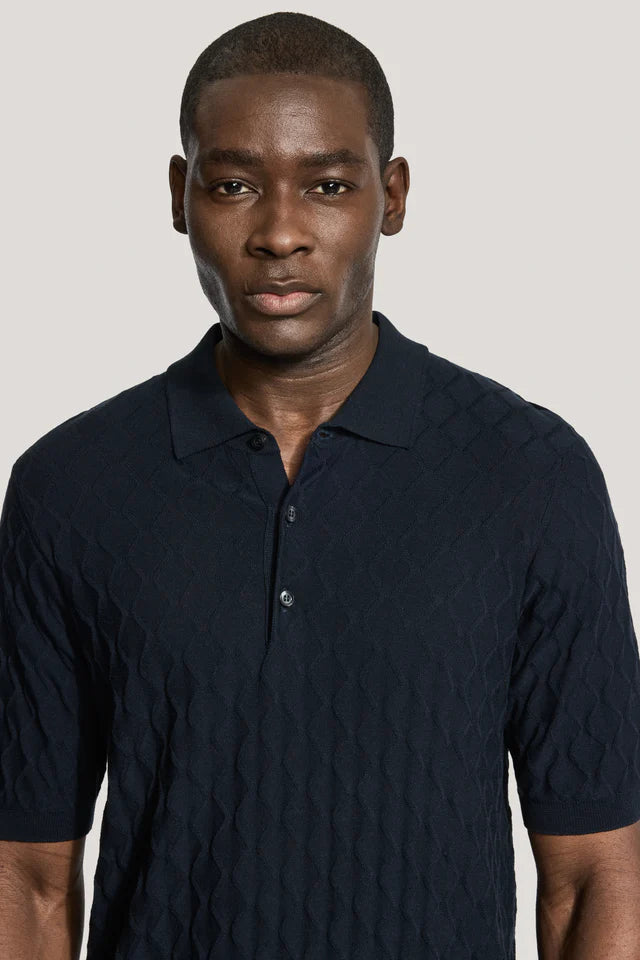 JACK VICTOR Dylan Short Sleeve Polo