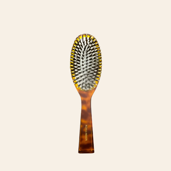 KOH-I-NOR Jaspe Pneumatic Boar and Nylon Oval Brush