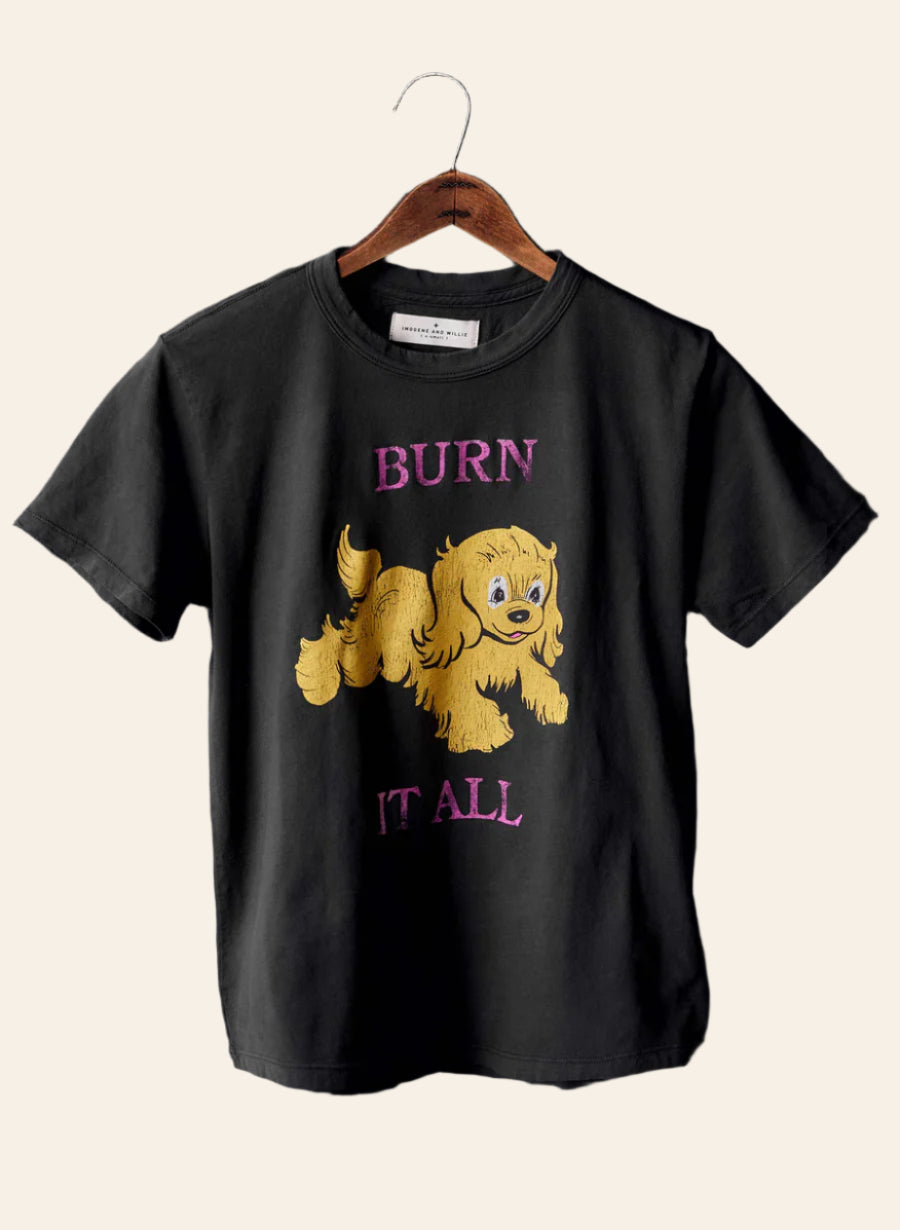 IMOGENE + WILLIE Burn It All Tee