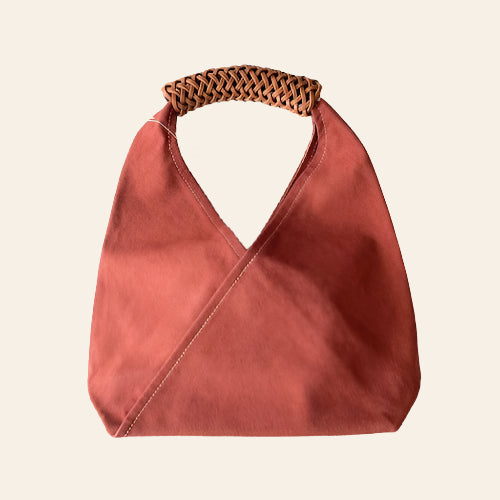 KAMARO'AN Naturally Dyed Triangle Bag 36