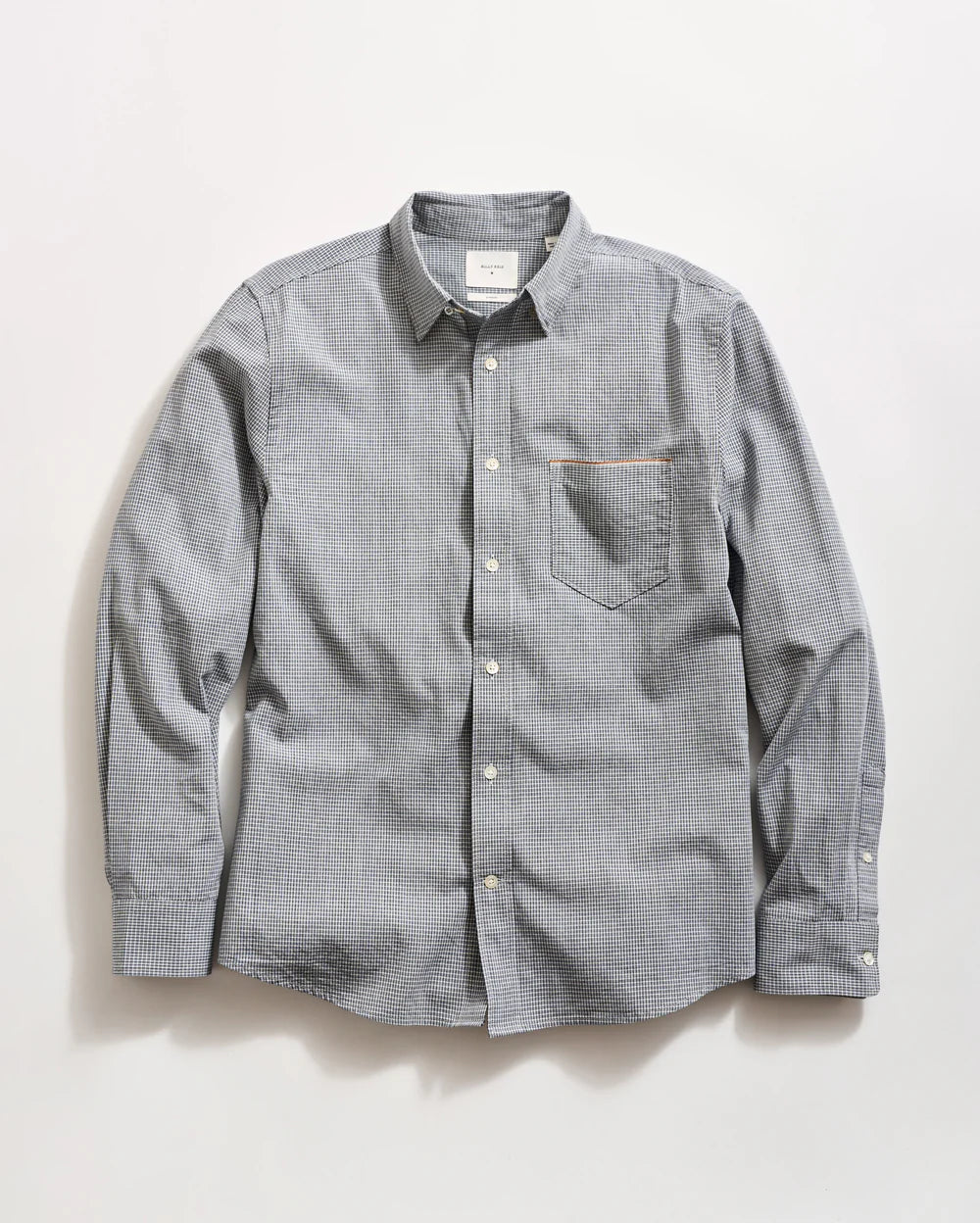 BILLY REID Micro-Check MSL 1-Pocket Shirt