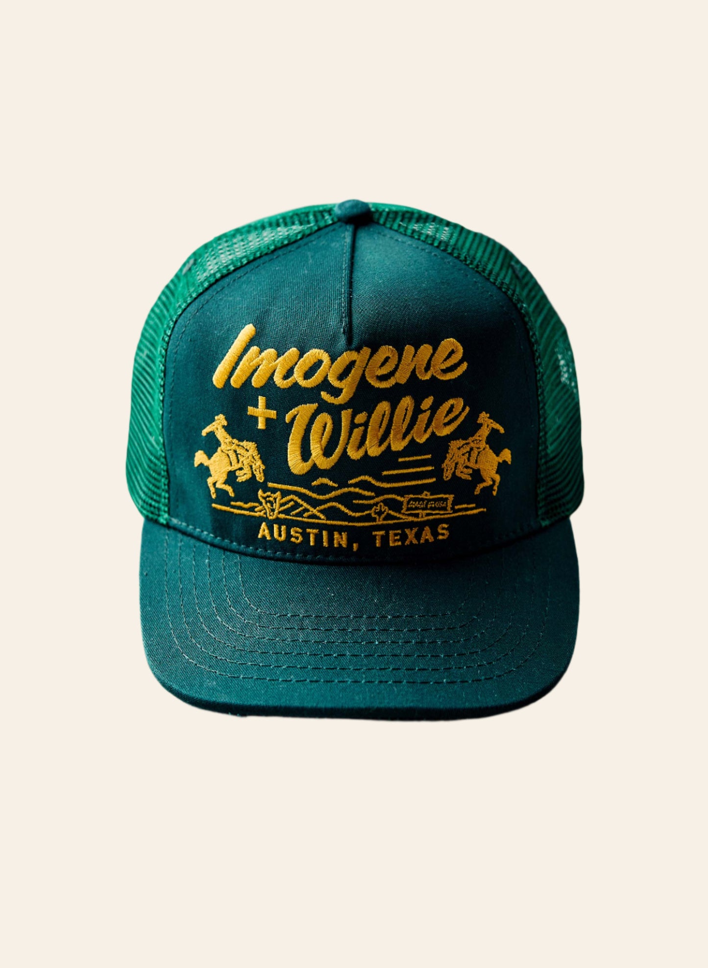 IMOGENE + WILLIE Bronco Trucker Hat