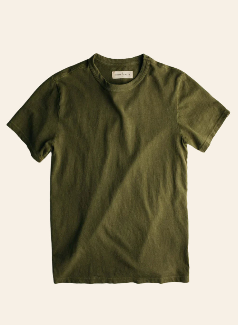 IMOGENE + WILLIE Knit Midweight Crew T-shirt