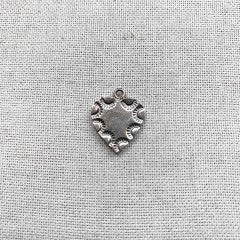 VINTAGE Sterling Heart Charm