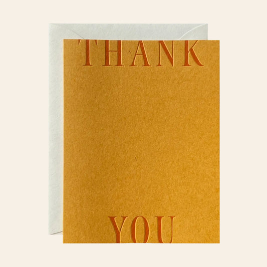JAYMES PAPER Thank You Card No. 37