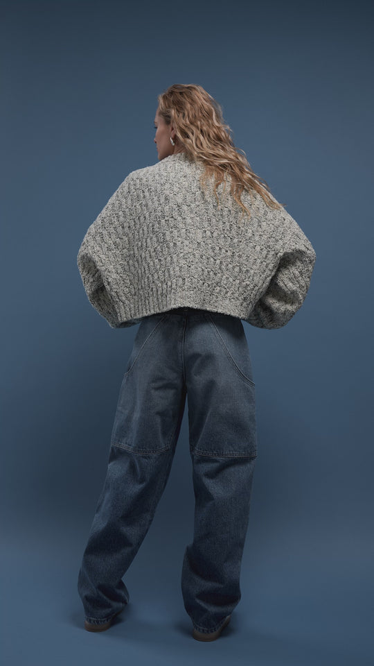 JAMES STREET Cargo Barrel Jean