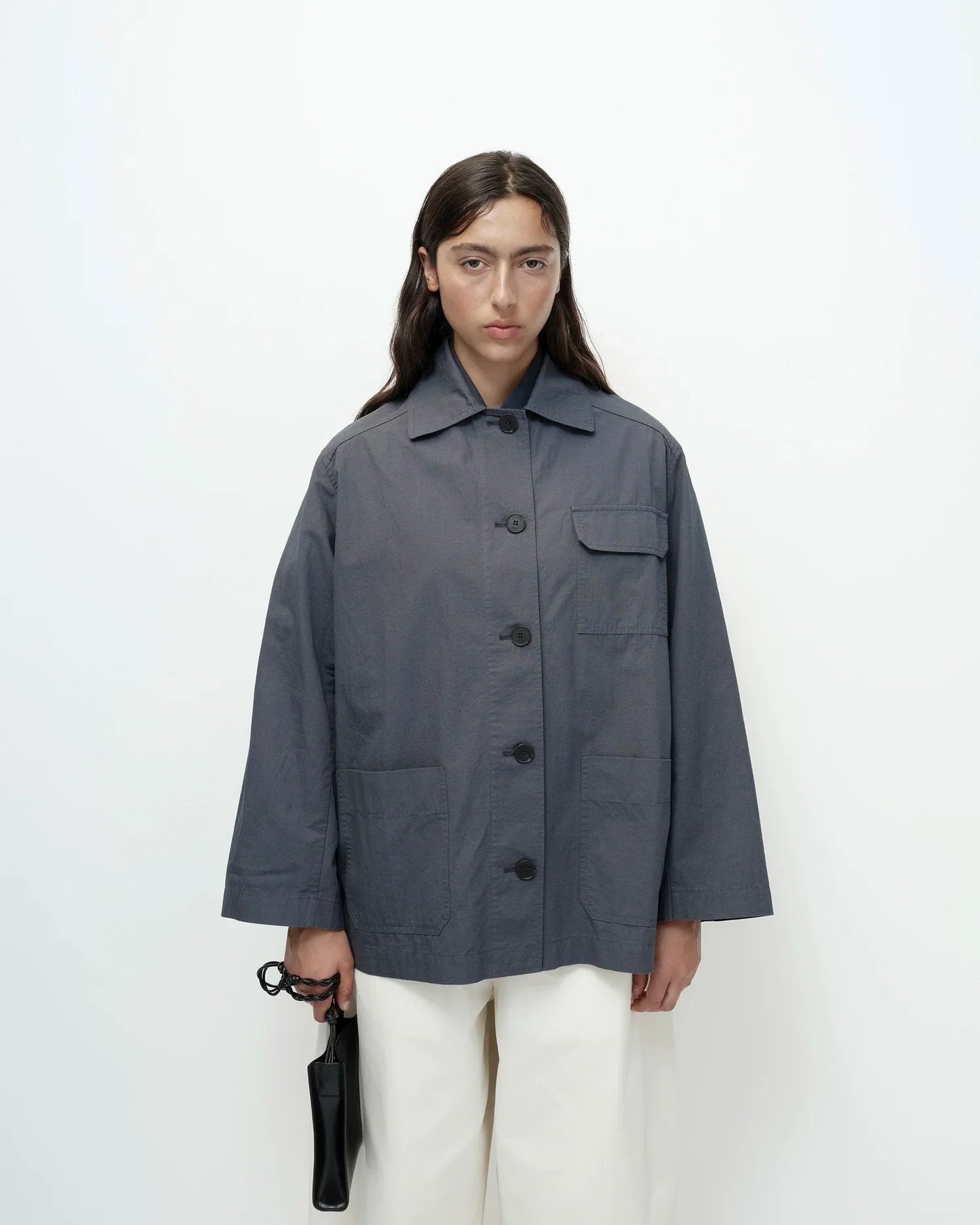 MIJEONG PARK Linen Blend Work Jacket