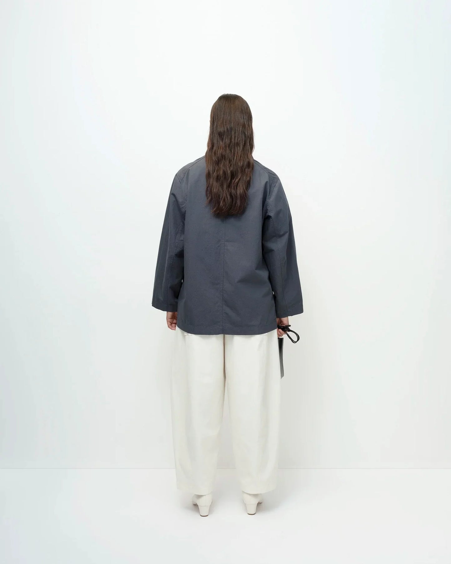 MIJEONG PARK Linen Blend Work Jacket