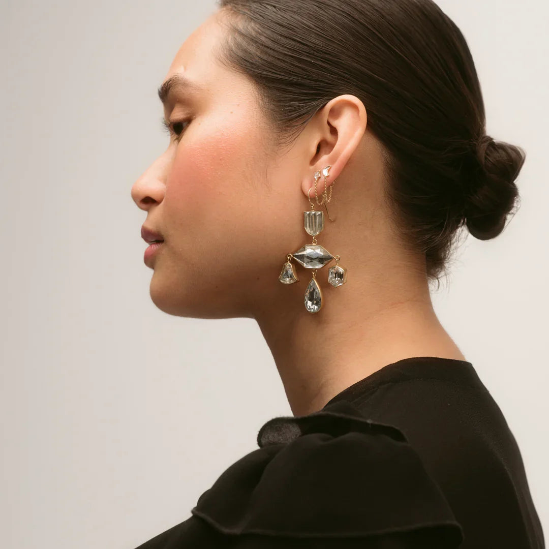 GRAINNE MORTON Chandelier Balance Drop Earrings