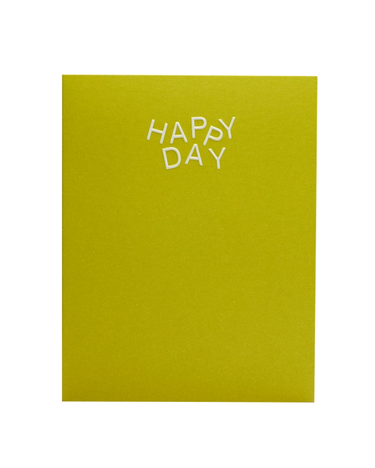 SHORT TALK Happy Day Card