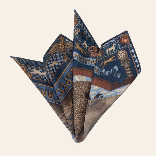 SABINA SAVAGE Secrets of the Bison Silk Scarf