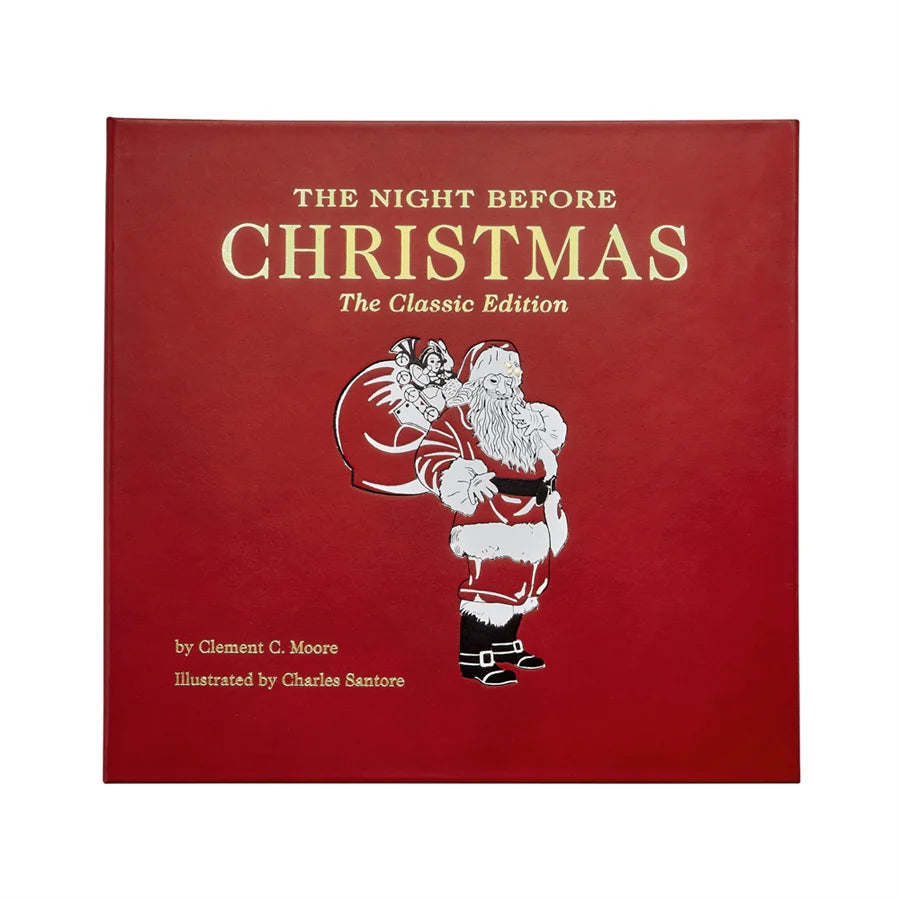 GRAPHIC IMAGE The Night Before Christmas Leather Book