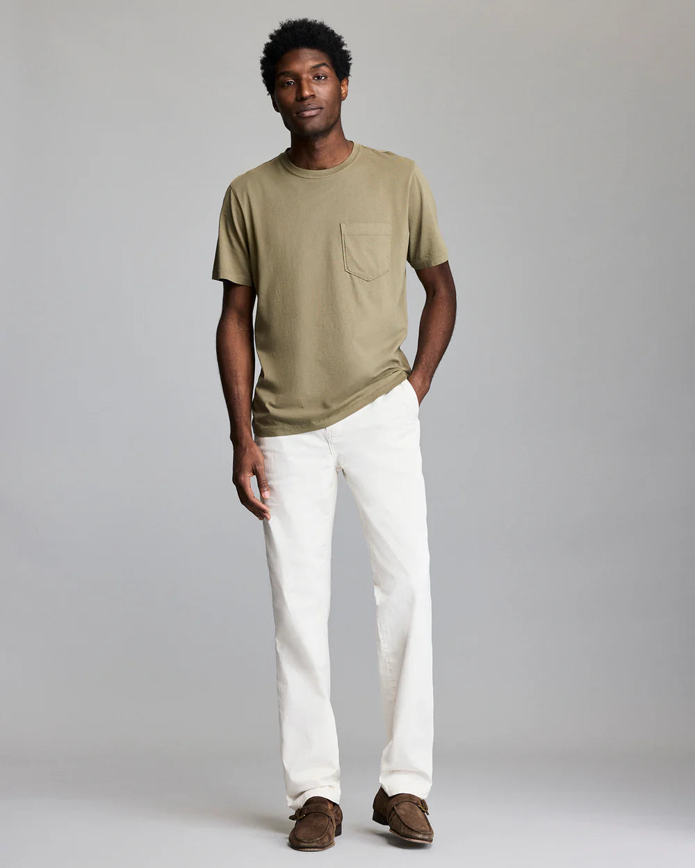 BILLY REID Moss Washed Tee