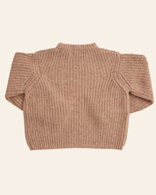 JAMES STREET Chunky Lowe Marled Strawberry