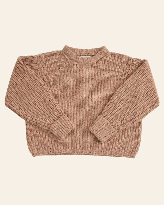 JAMES STREET Chunky Lowe Marled Strawberry