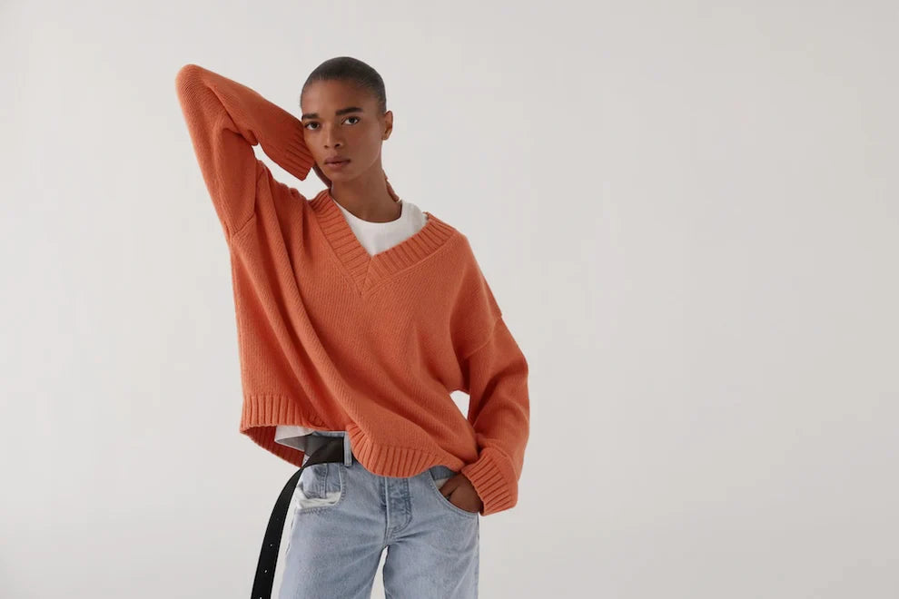 JAMES STREET Sloane Vee Melon