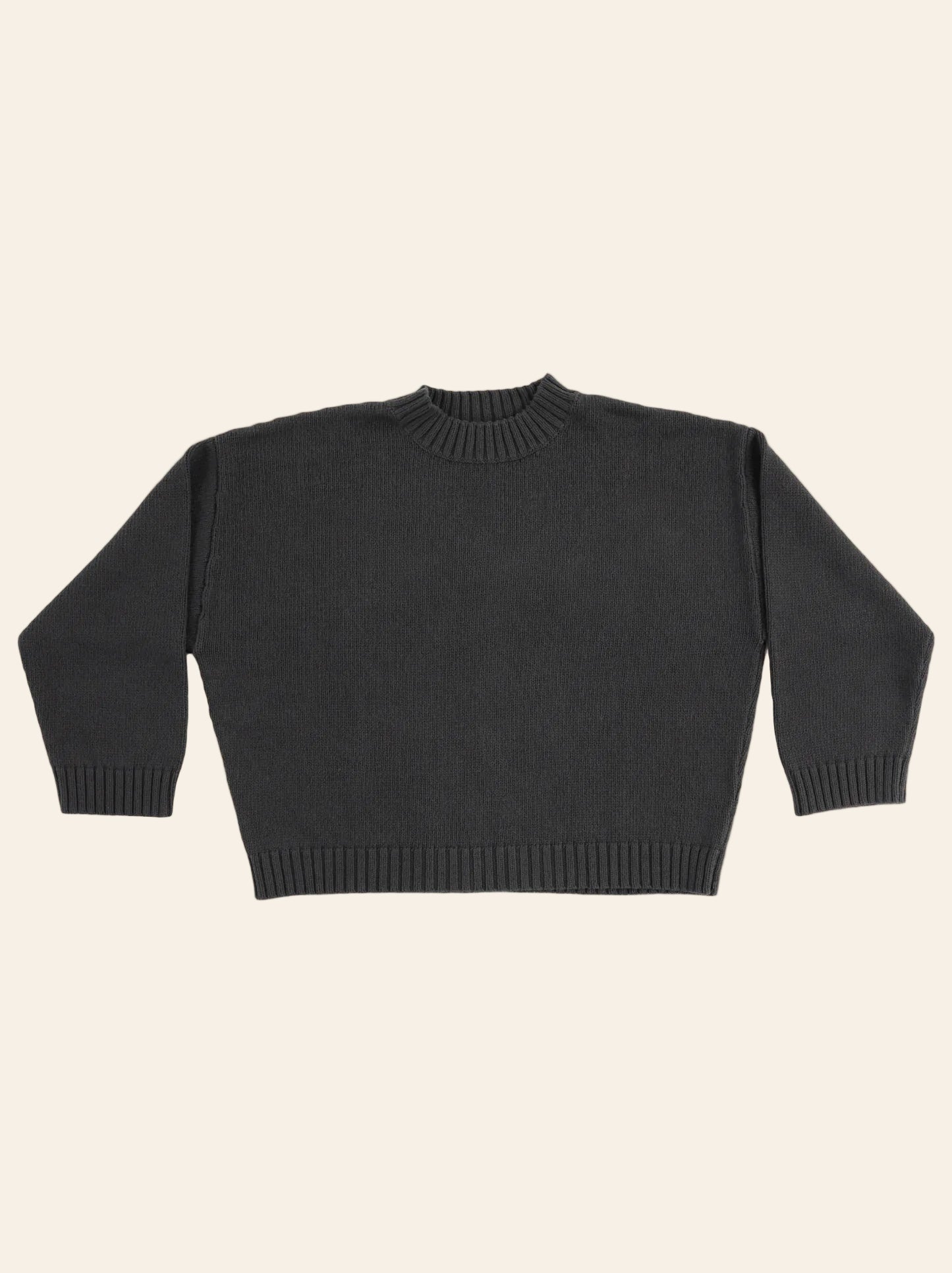JAMES STREET Blake Pullover Washed Black