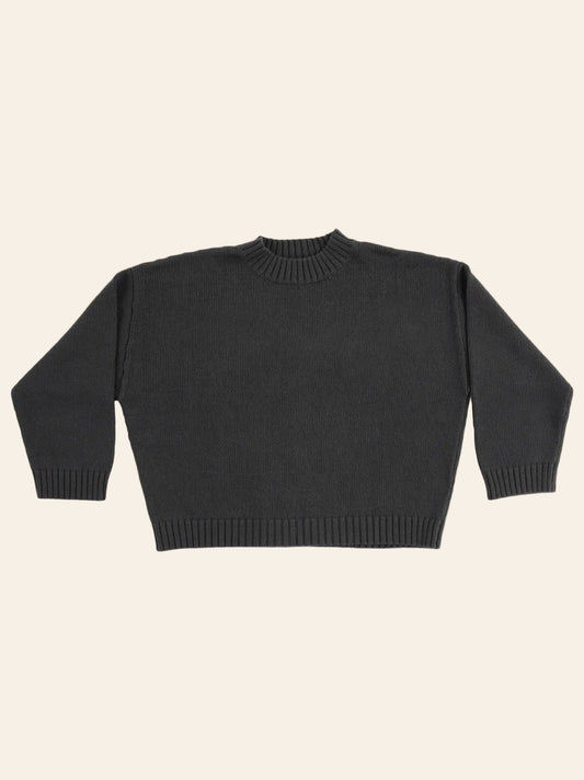 JAMES STREET Blake Pullover Washed Black