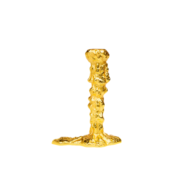 SHELTON METAL Sand Drip Candlestick