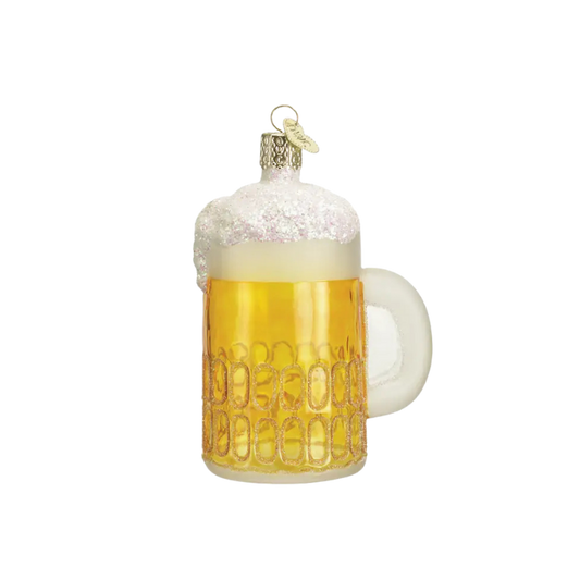 OLD WORLD CHRISTMAS Mug of Beer Ornament
