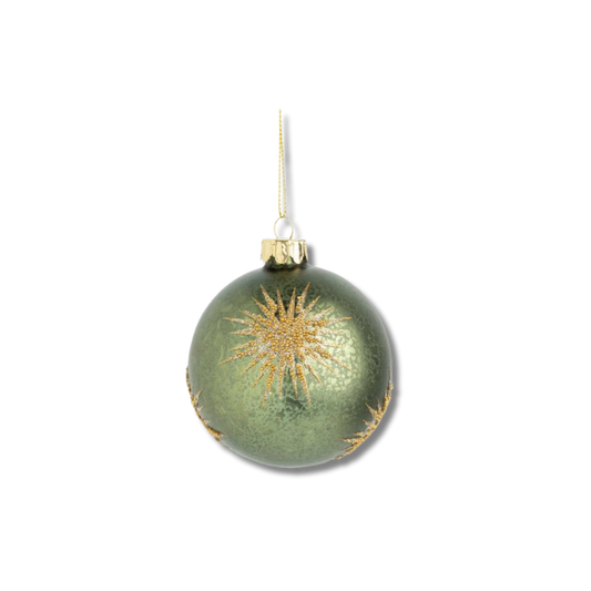 SILVER TREE HOME & HOLIDAY Starburst Ornament
