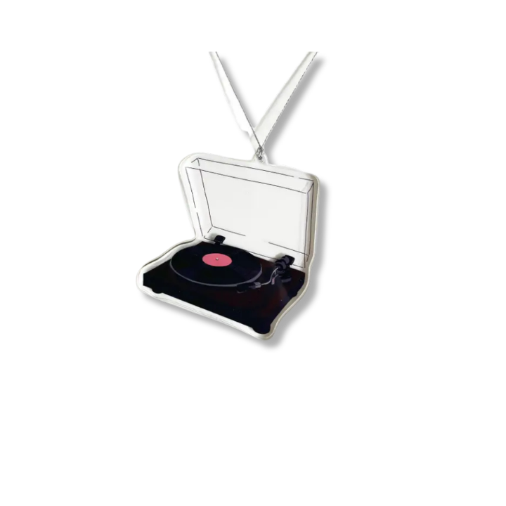 DRAWN GOODS Record Player Ornament