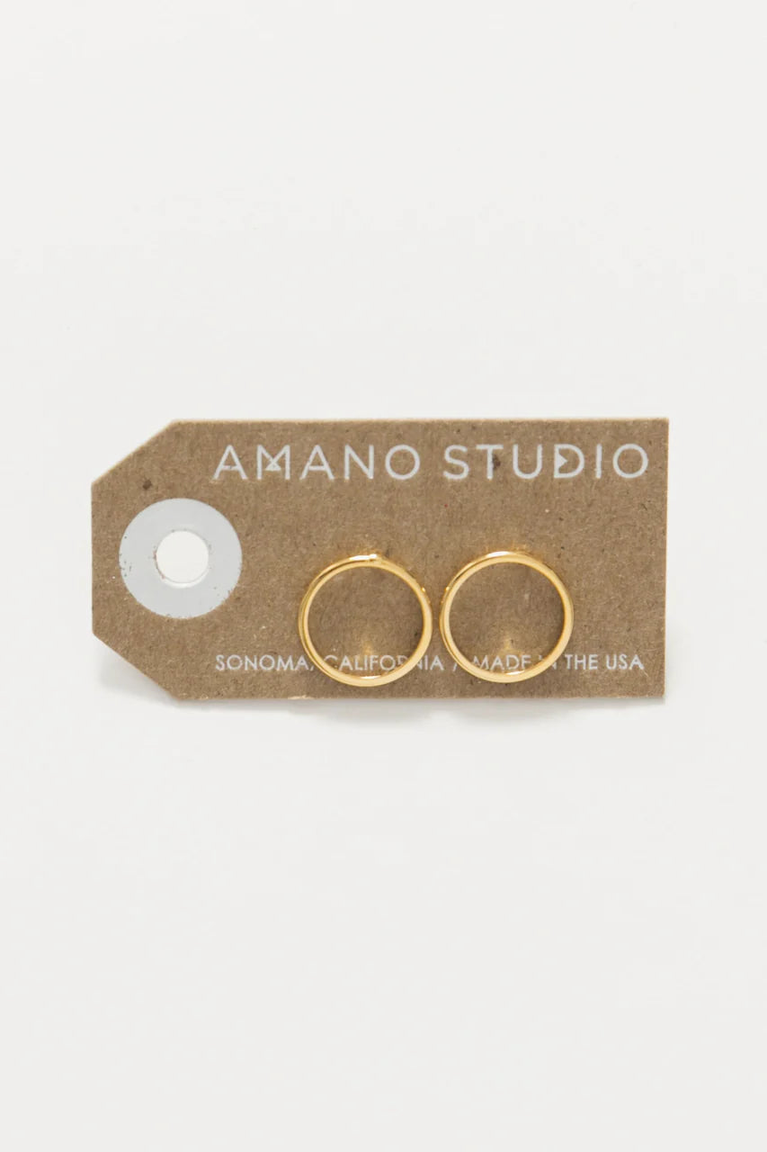 AMANO STUDIO Modern Circle Studs