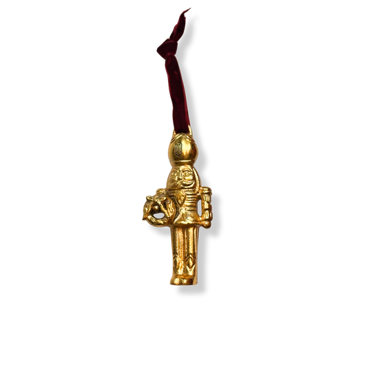 SHELTON METAL Noelle Nutcracker Ornament