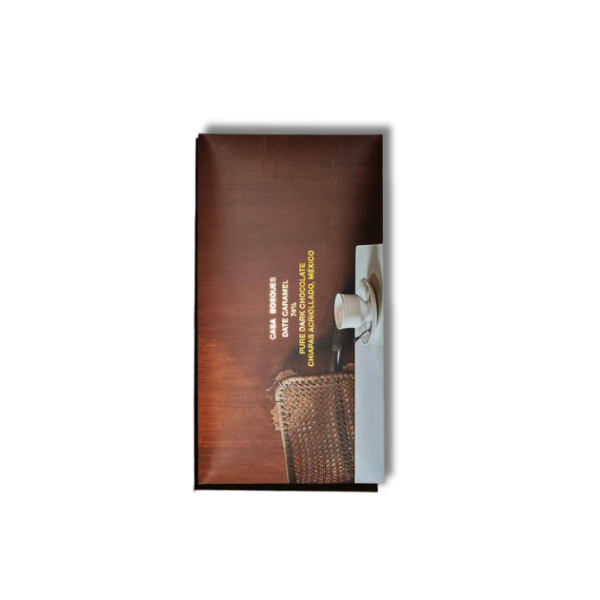 CASA BOSQUES Date Caramel Chocolate Bar
