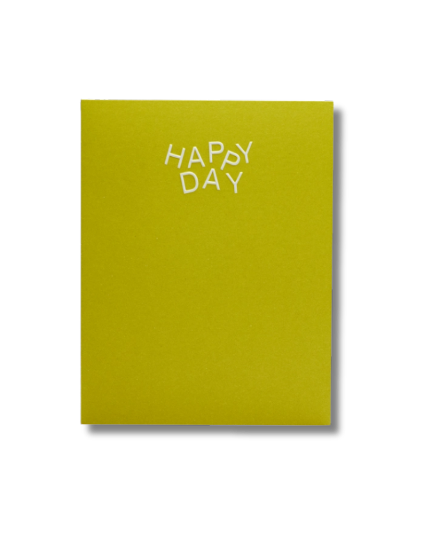 SHORT TALK Happy Day Card