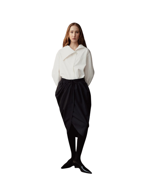 MIJEONG PARK Asymmetric Cotton Shirt