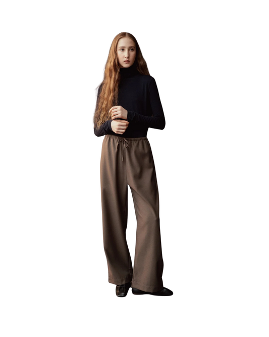 MIJEONG PARK Wool Blend Drawstring Pants