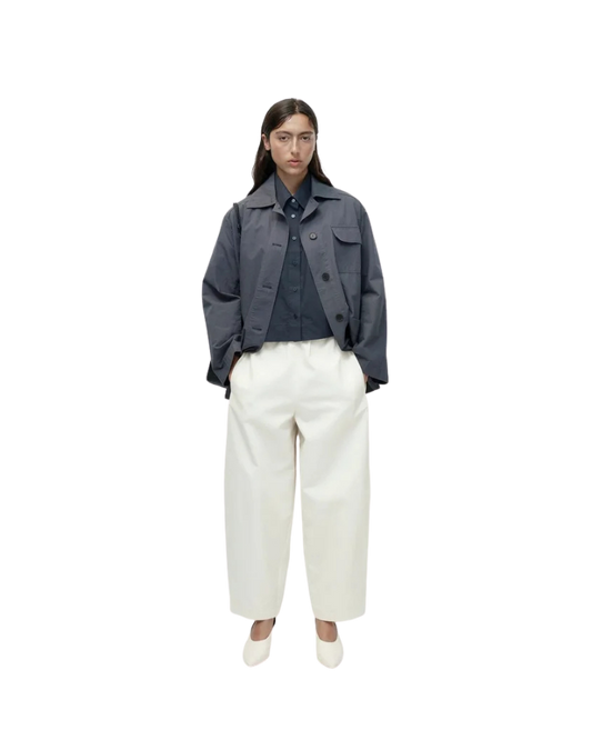MIJEONG PARK Linen Blend Work Jacket