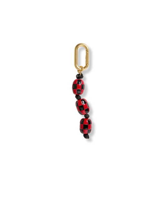 CLARE V Checker Fob