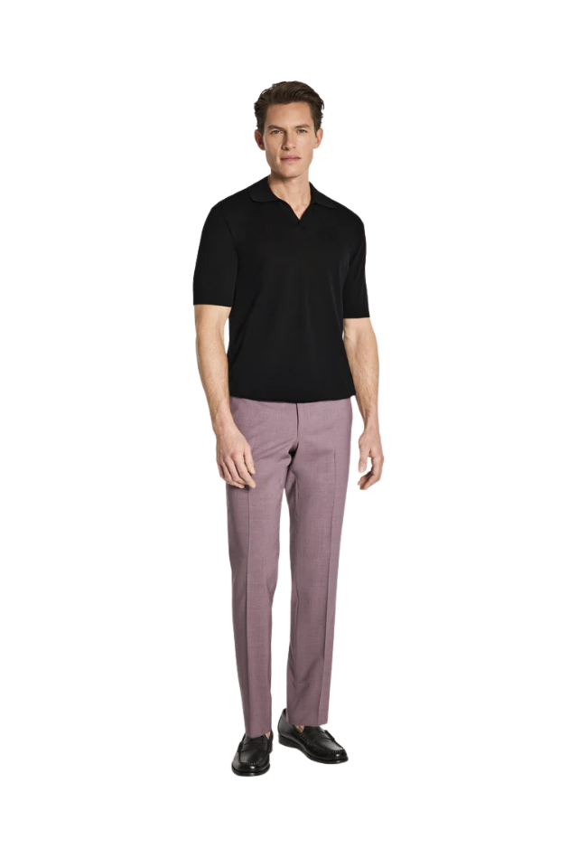 JACK VICTOR Johnny Collar Sweater