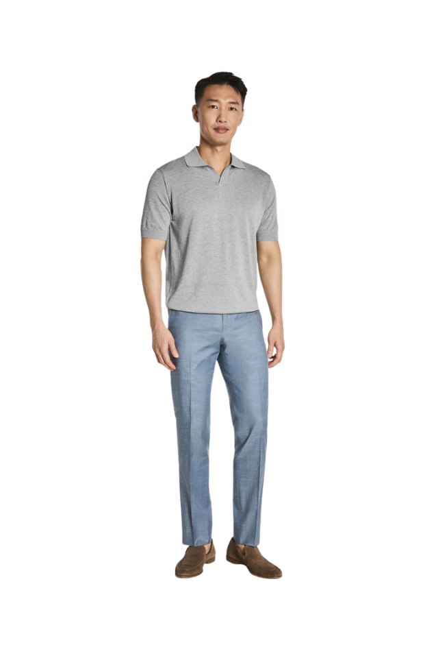 JACK VICTOR Johnny Collar Sweater