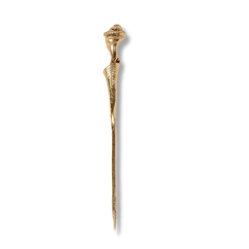 SHELTON METAL Welk Shell Cocktail Picks Set of 4