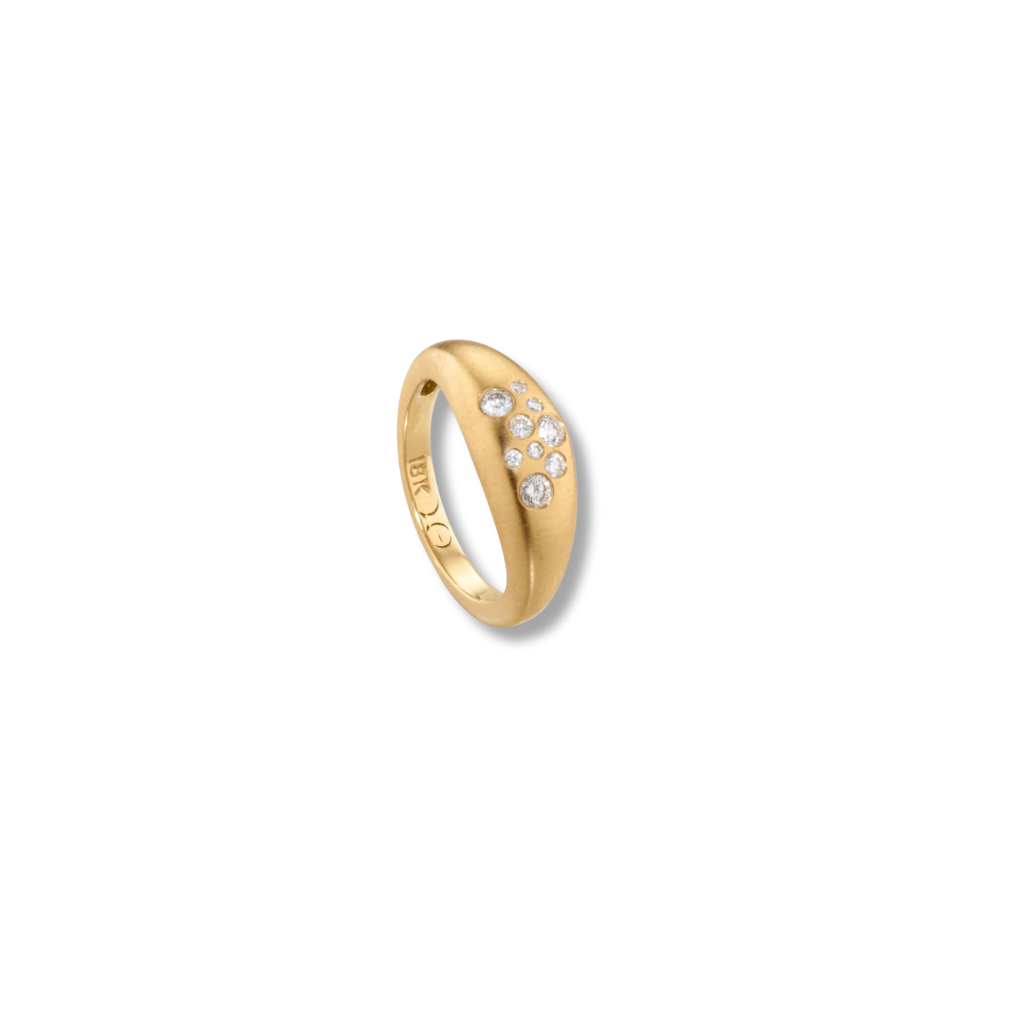 ELIZABETH MOORE Diamond Pinky Ring