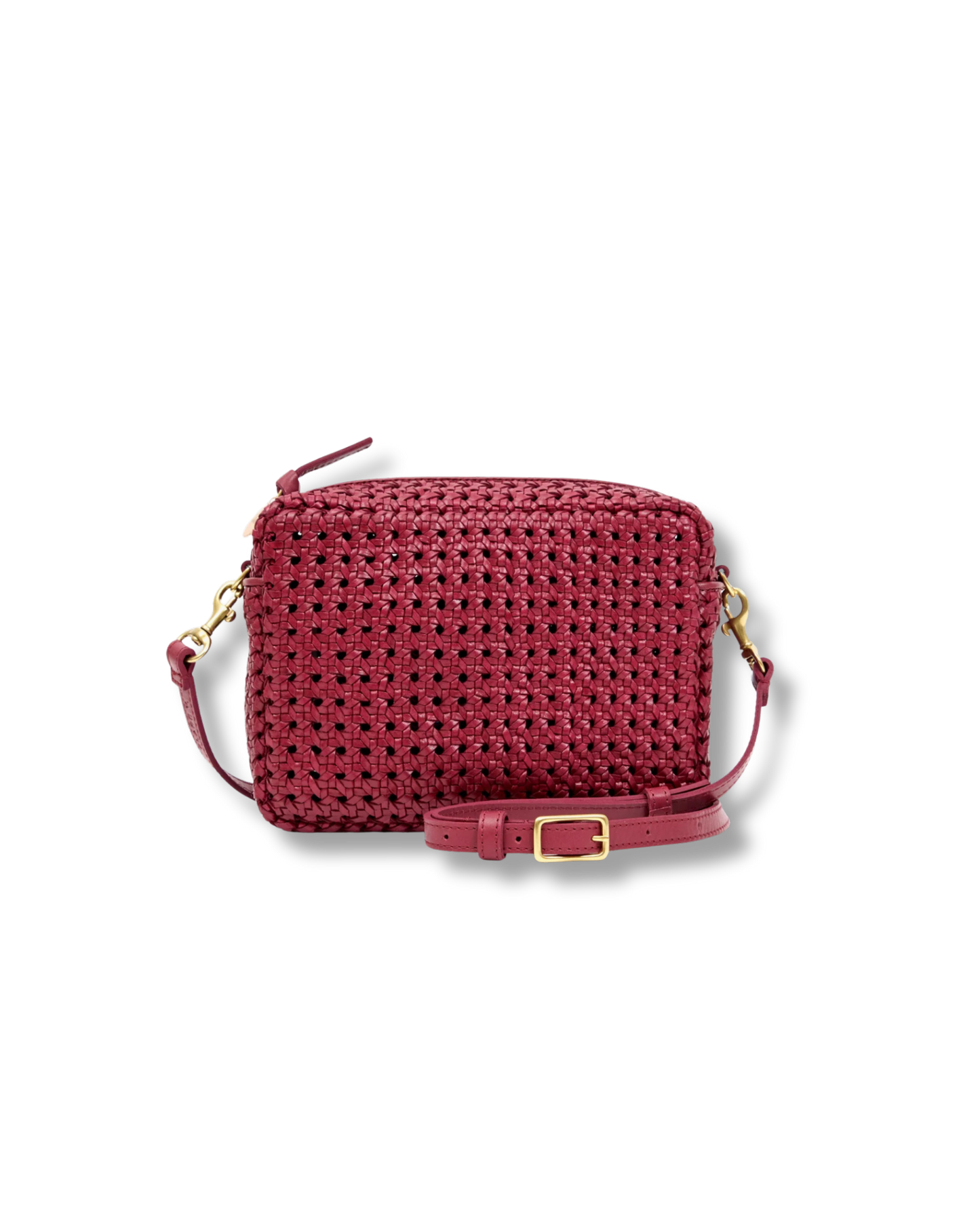 CLARE V Midi Sac Rattan