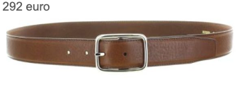 MAISON BOINET Men's Belt 92689S