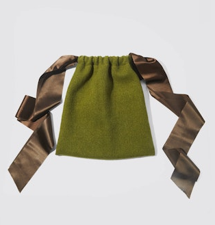 MARIA LA ROSA Boiled Wool Pouch